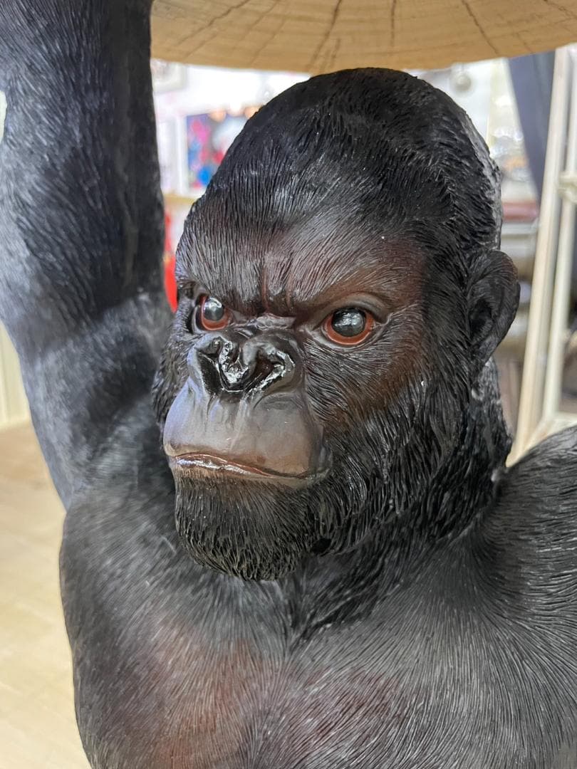 ゴリラ　サイドテーブル　ミニテーブル　アニマル　動物　テーブル　キングコング　猿