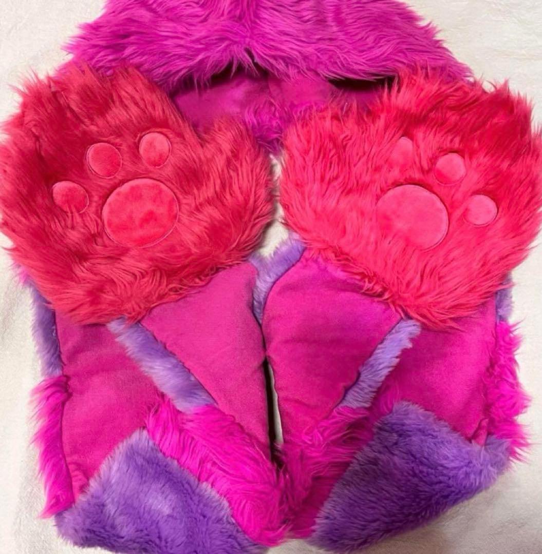 希少 レア】極美品 ディズニー マフラーキャップ チェシャ猫 制服