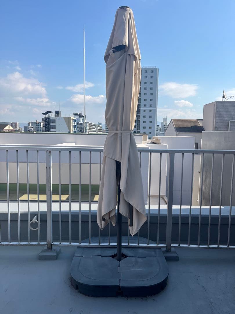 【直接引渡し・土台付き】IKEA パラソル SEGLARÖ セグラーレ