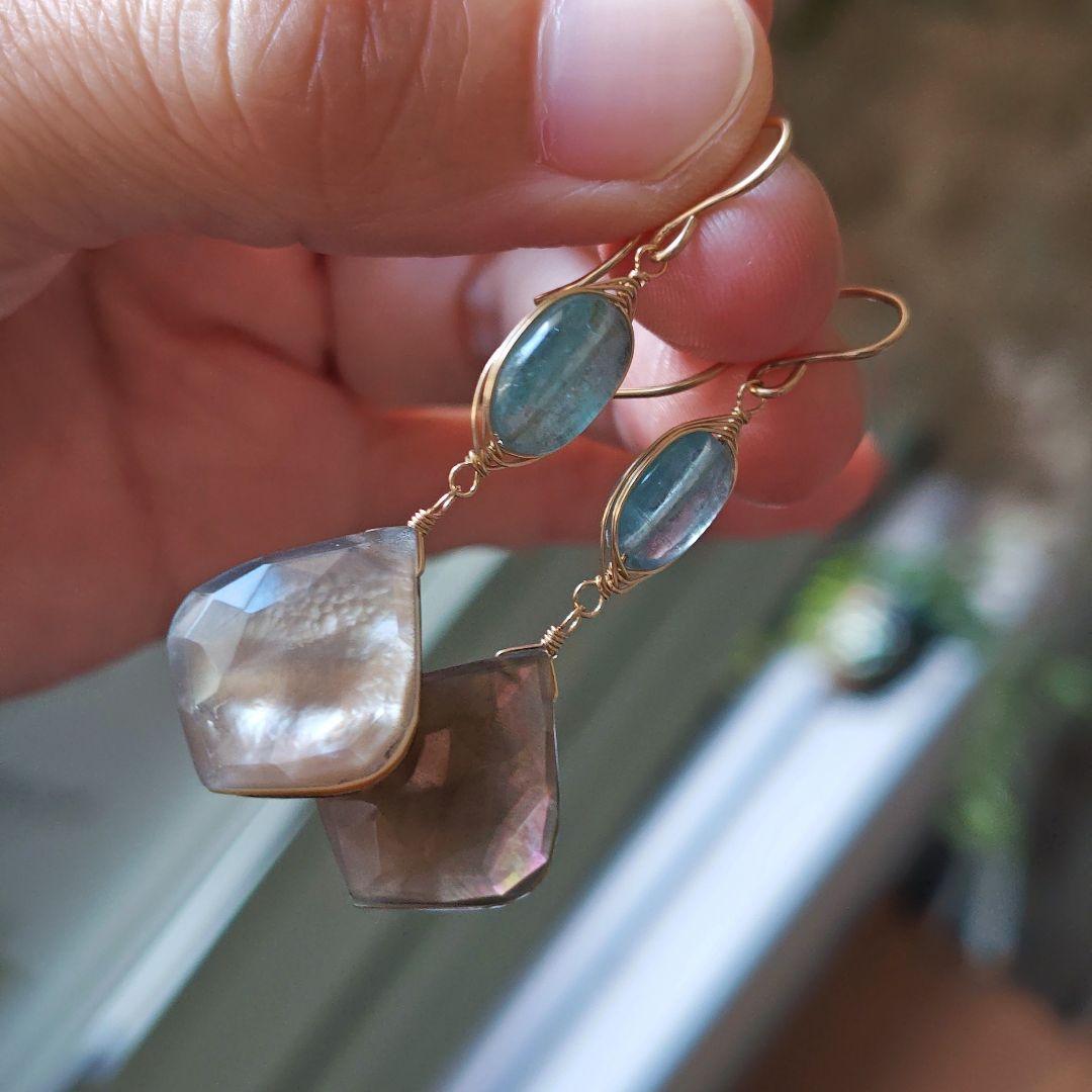 イヤリング＆シルバーリング