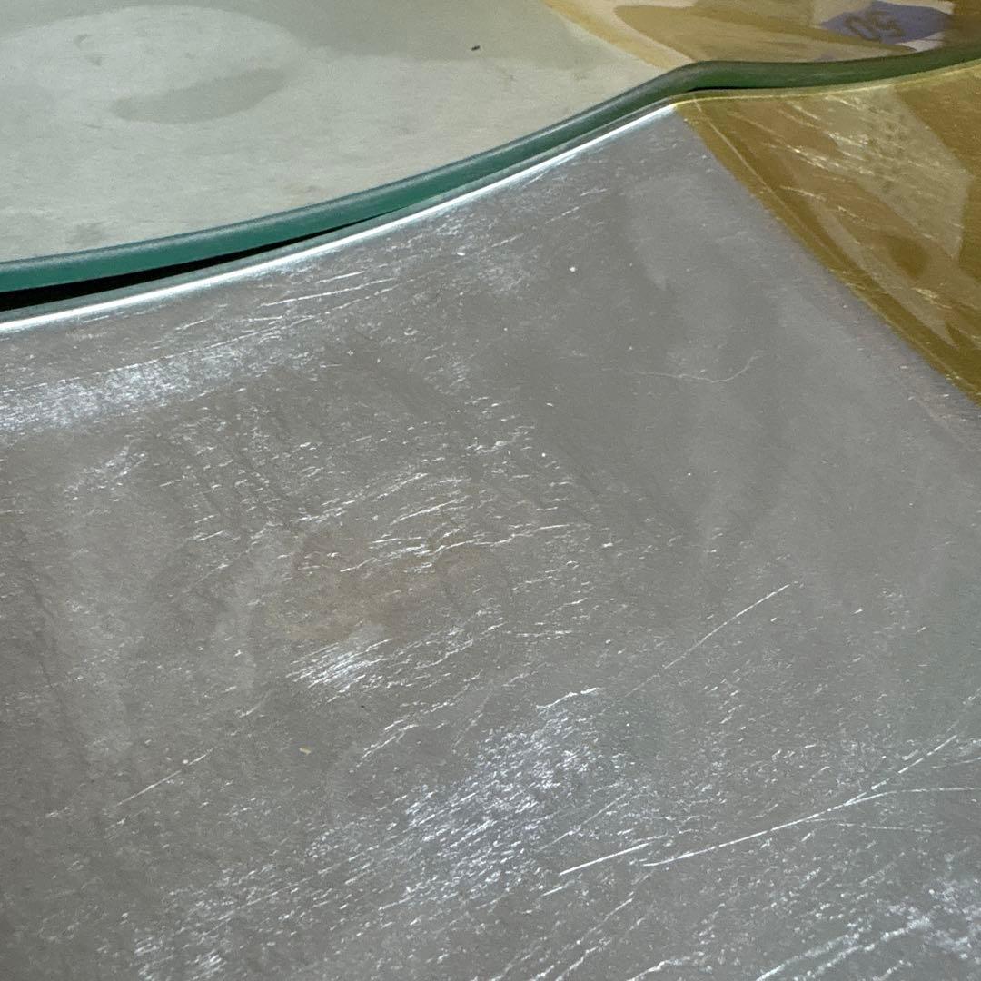 銀箔銀箔ガラス 仕切り皿 10枚〈在庫26枚〉