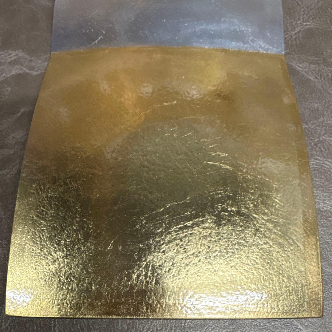 銀箔銀箔ガラス 仕切り皿 10枚〈在庫26枚〉