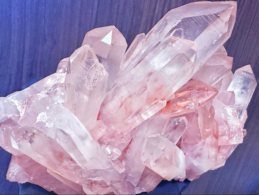 巨大❗爆レア❗️ 別格高級品 ❗️超強いパワー ピンク♡ヒマラヤクラスターA1311