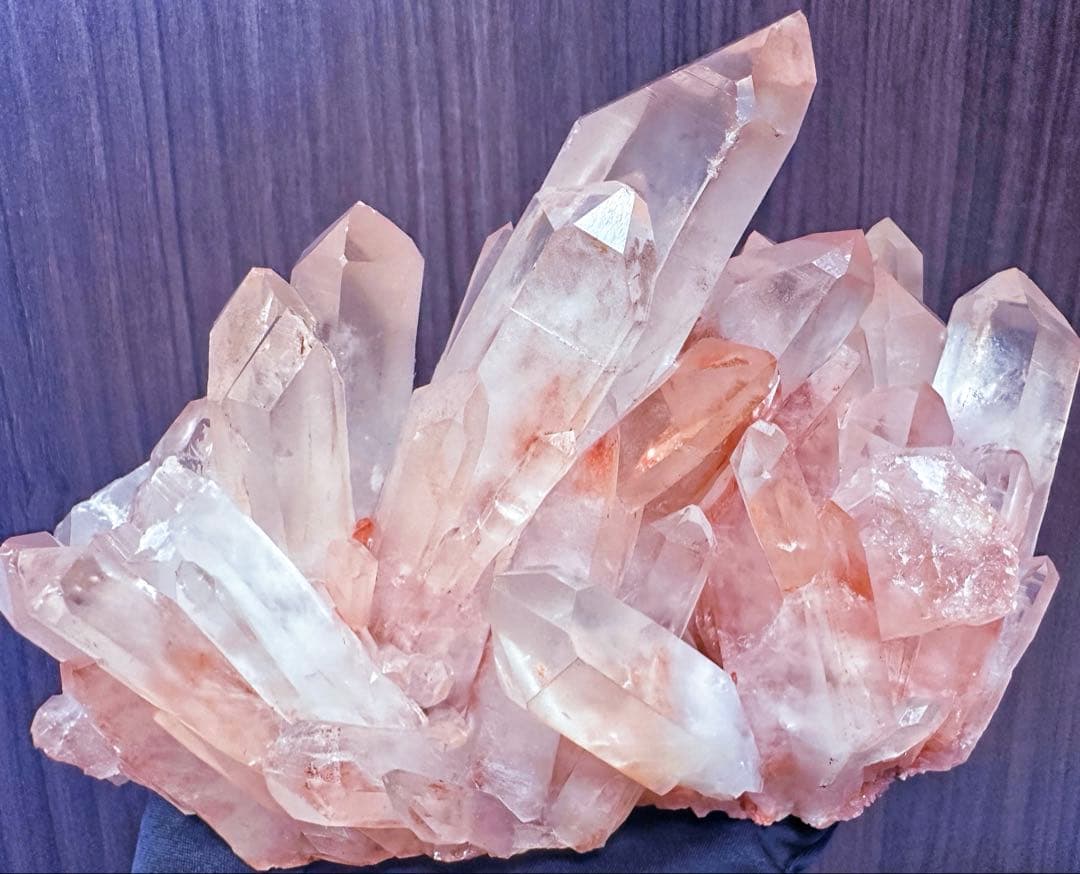 巨大❗爆レア❗️ 別格高級品 ❗️超強いパワー ピンク♡ヒマラヤクラスターA1311