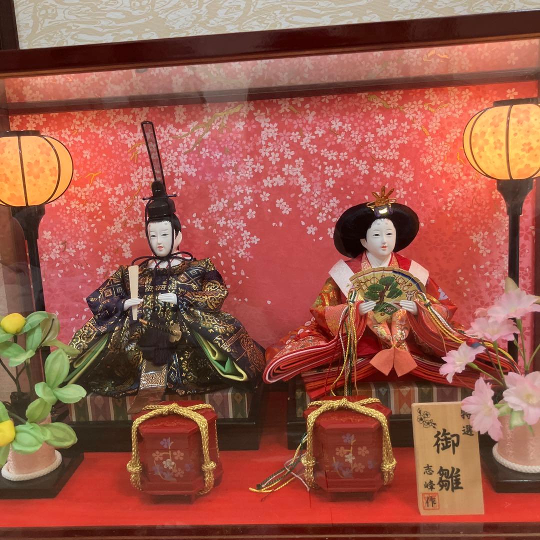特選 御雛 志峰作 雛人形セット ひな祭り用 - メルカリ