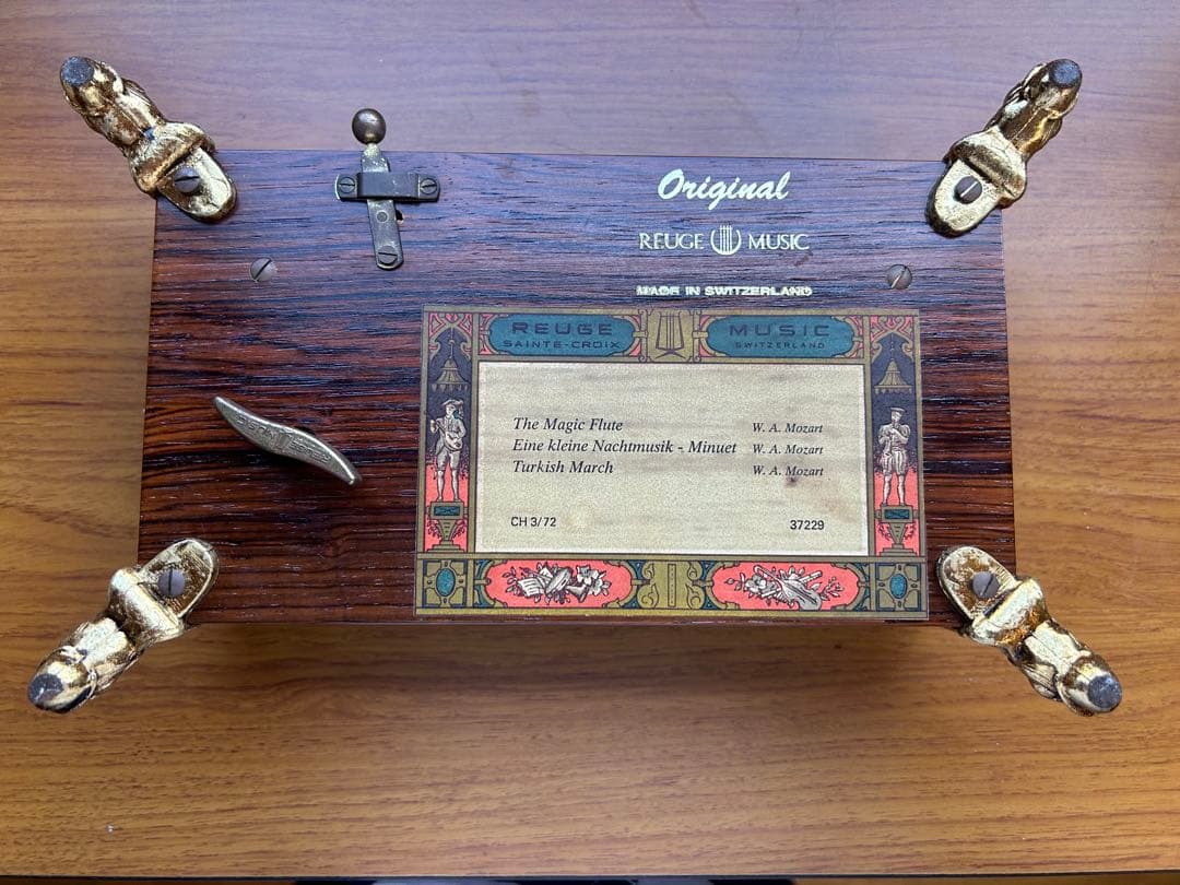 REUGE MUSIC オルゴール スイス製 モーツァルト