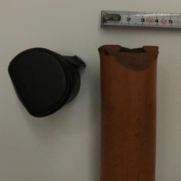 【❣️✨超希少品✨❣️】　尺八　苓峯銘　(袋付)