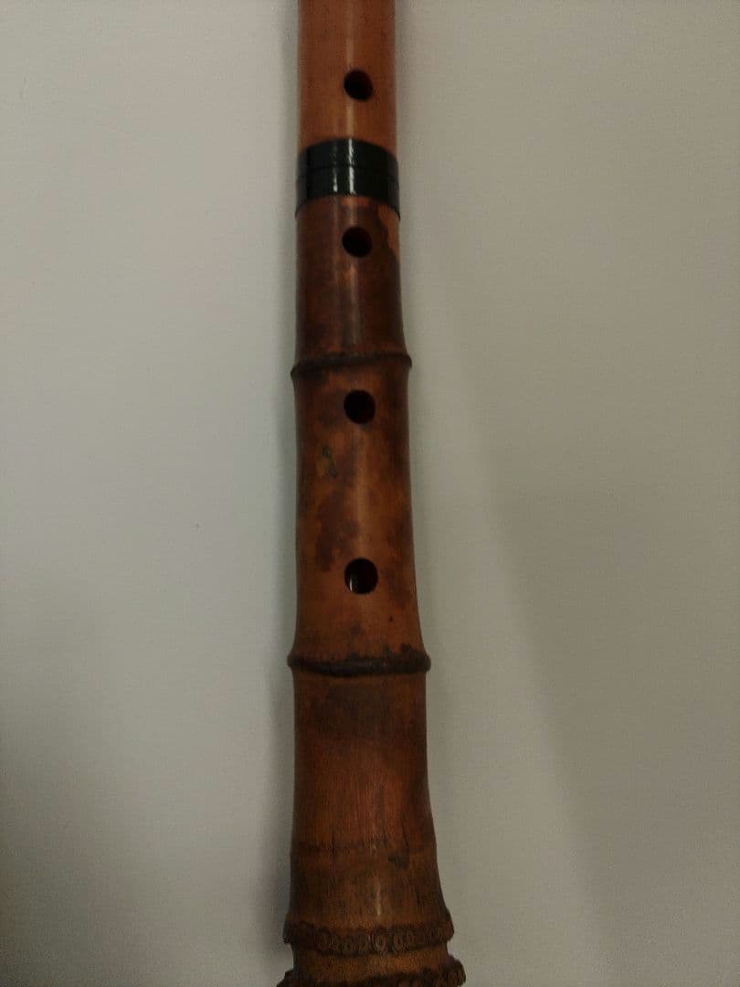 【❣️✨超希少品✨❣️】　尺八　苓峯銘　(袋付)