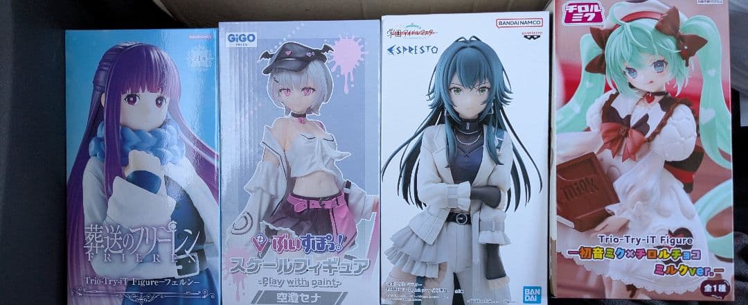 人気漫画アニメキャラクター フィギュアセット