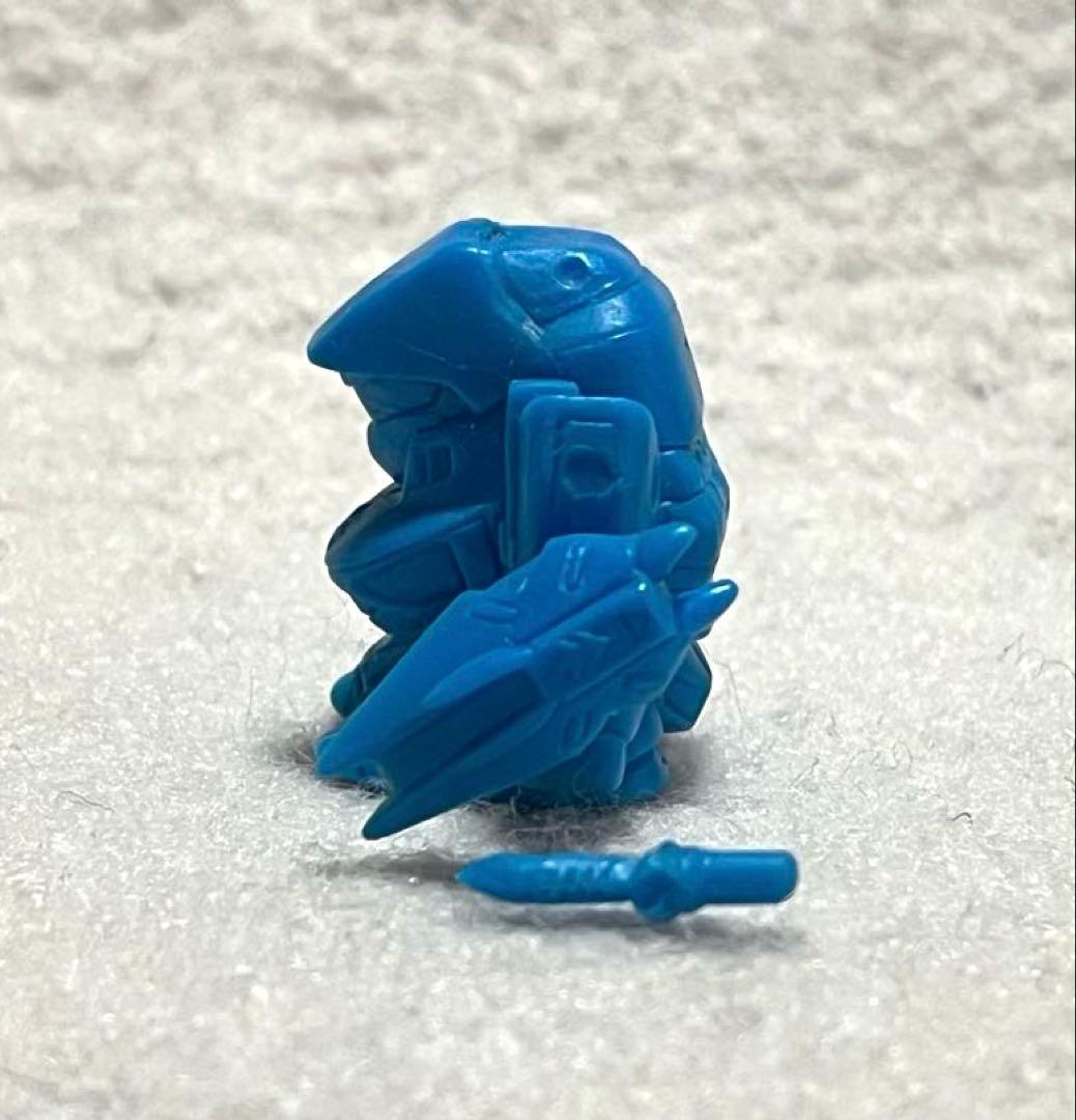 SDパトレイバー　ガシャポン　ガチャ　消しゴム　戦士シリーズ　サターン　青色
