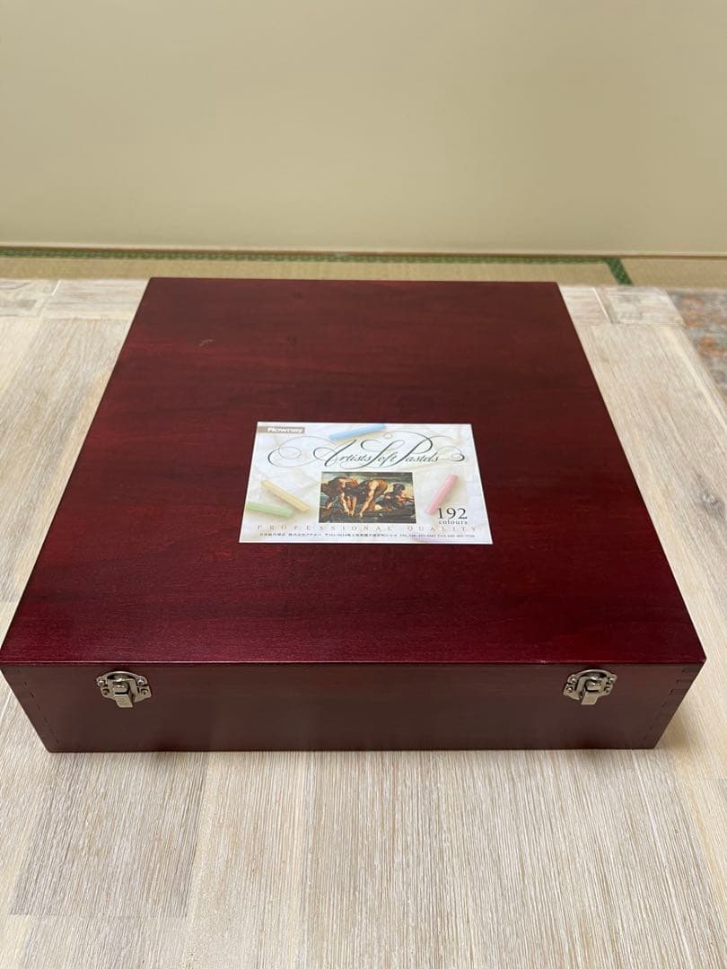 ラウニー ソフトパステル 192色セット 木箱セット - メルカリ