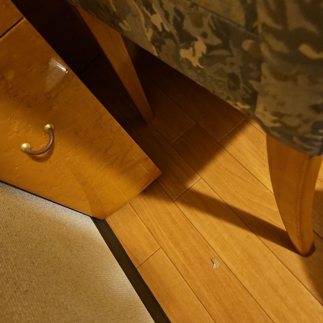 ドレッサー用椅子 バーズアイメイプル ドレッサーとのセット購入