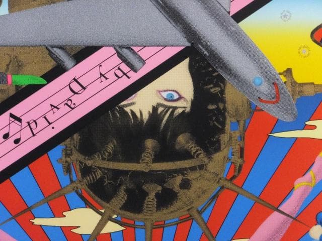 横尾忠則　直筆サイン『La ChapelleLand』シルクスクリーン1010H