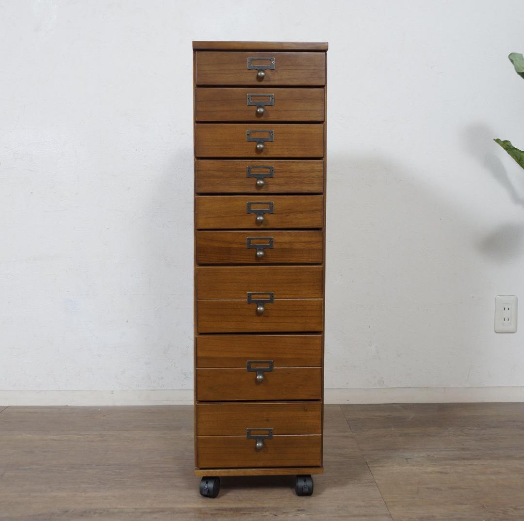 ベル様専用 訳あり 桐製 箪笥 整理タンス 書類チェスト 9段 収納