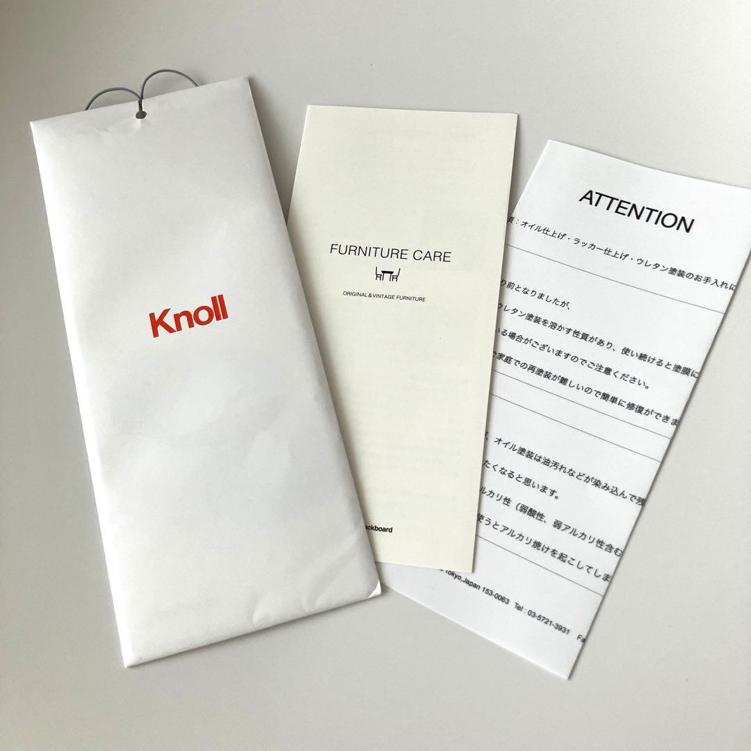 Knoll ノル プラスチックサイドチェア 白 1脚 〔在庫2脚あり