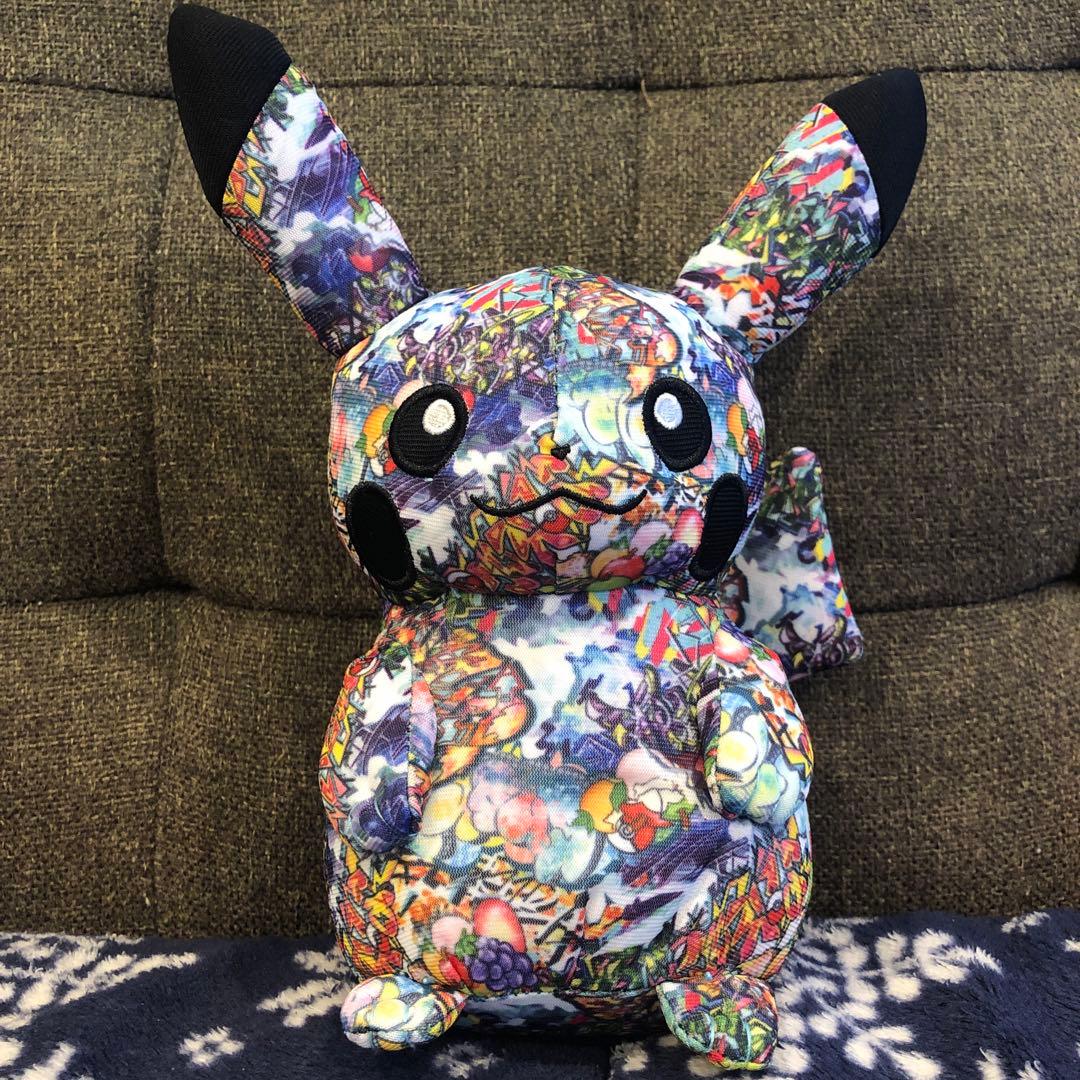 ピカチュウ ぬいぐるみ 渋谷ポケセン限定グラフィック柄 - メルカリ