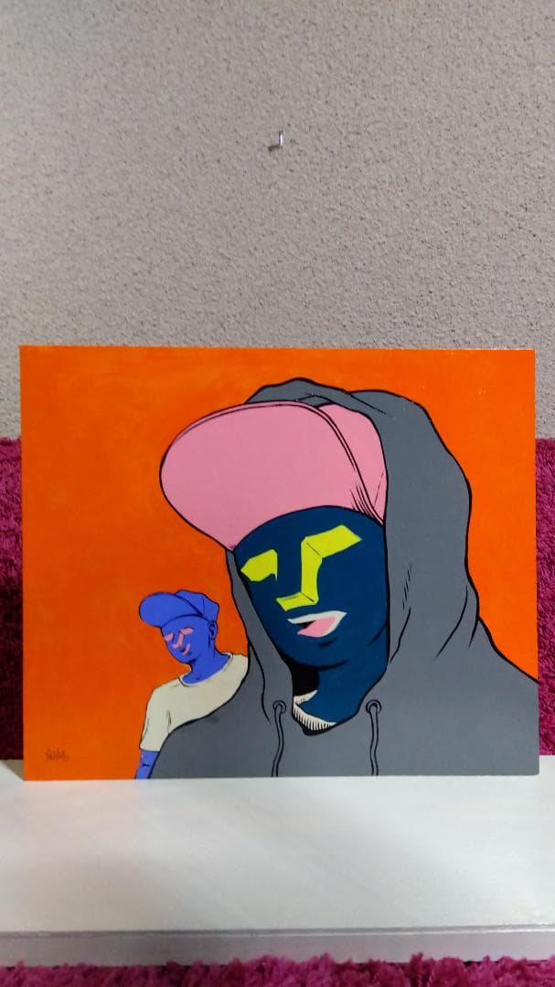 ストリートアート 原画(L-size) インテリア SEISUI