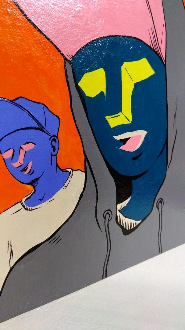 ストリートアート 原画(L-size) インテリア SEISUI