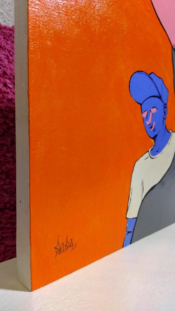 ストリートアート 原画(L-size) インテリア SEISUI