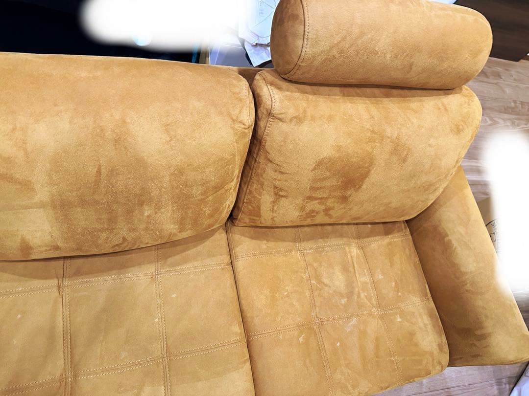 マウルス　ソファ3人掛け　キャメル