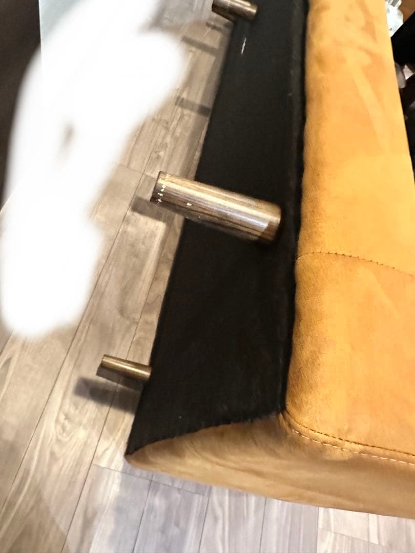 マウルス　ソファ3人掛け　キャメル