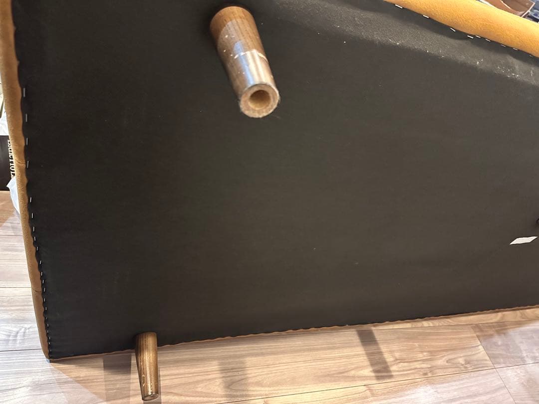 マウルス　ソファ3人掛け　キャメル