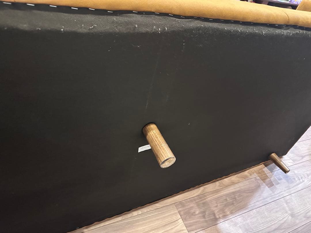 マウルス　ソファ3人掛け　キャメル