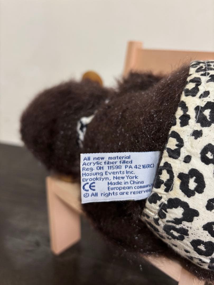 Hosung monkey ホスン製 子猿のぬいぐるみ人形 レトロ レア サル