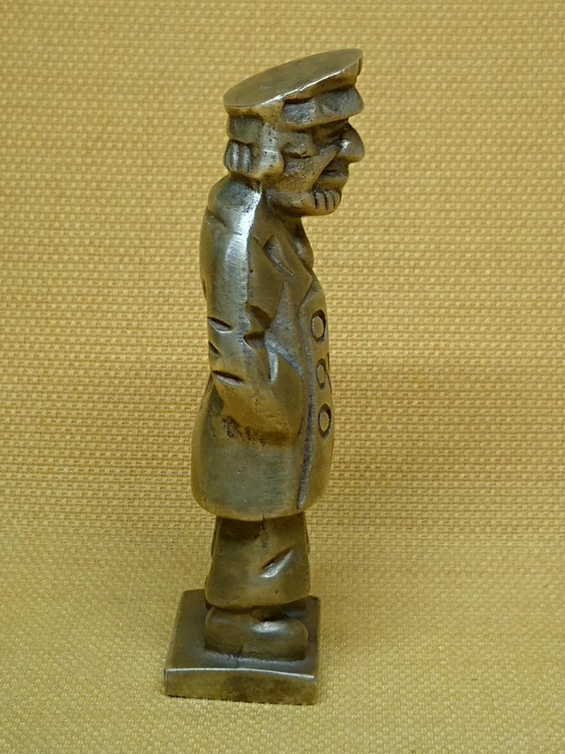 ビンテージ　人形　銅像　北欧　置物　インテリア　工芸品　美術品　A1258