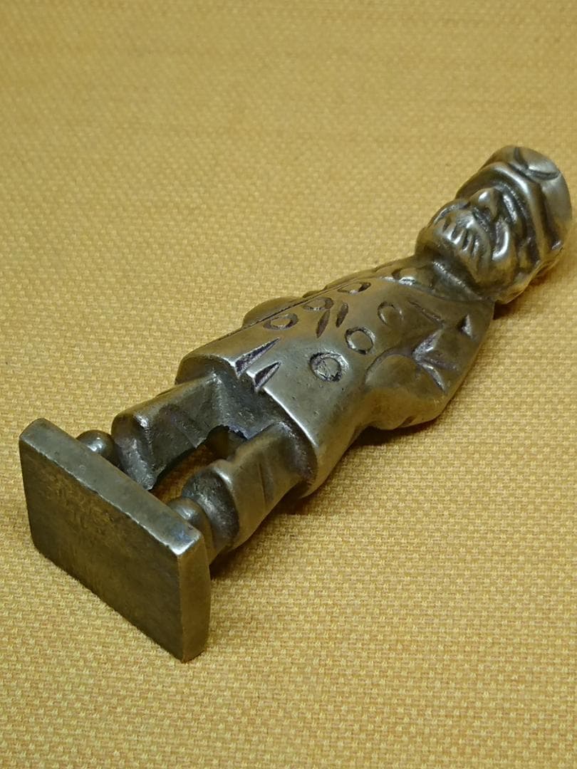 ビンテージ　人形　銅像　北欧　置物　インテリア　工芸品　美術品　A1258