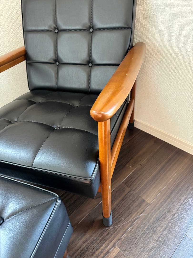 カリモク60 Kチェア 1シーター　オットマン