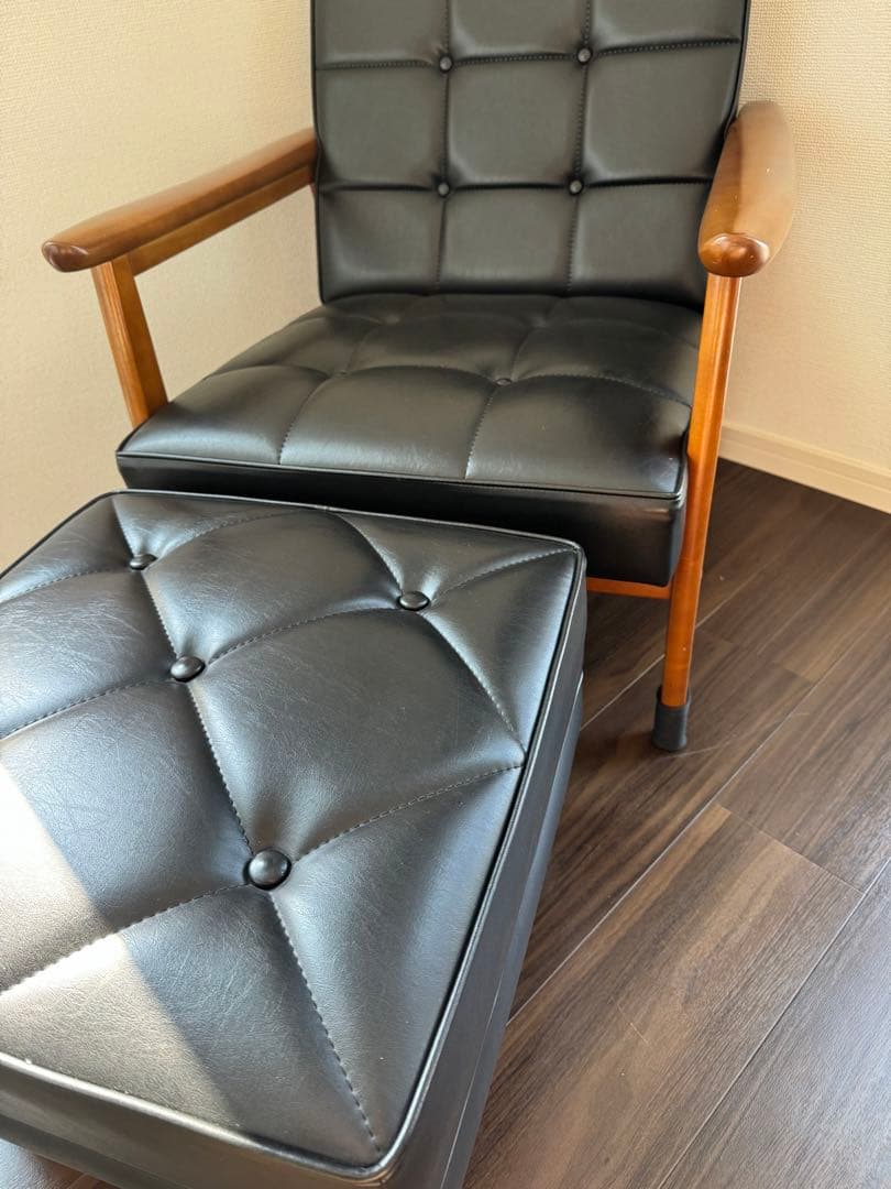 カリモク60 Kチェア 1シーター　オットマン