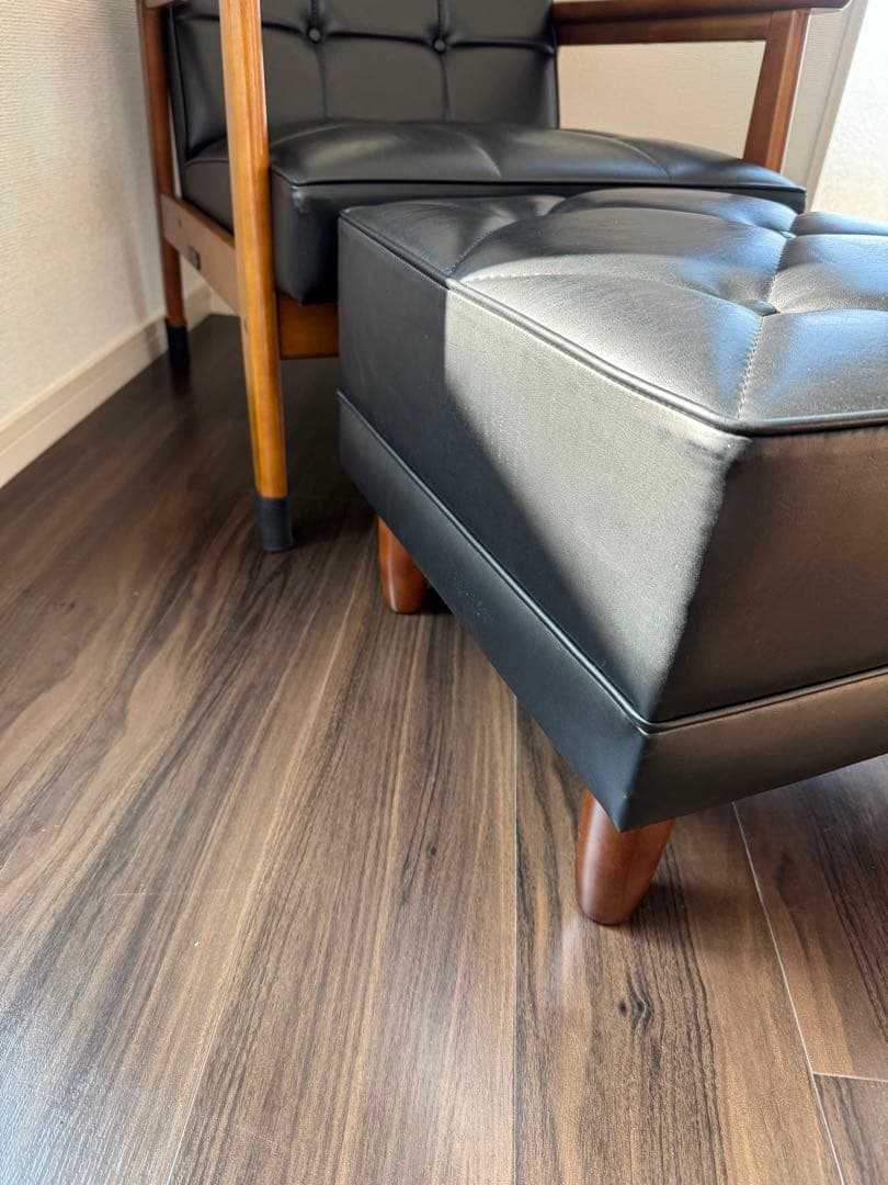 カリモク60 Kチェア 1シーター　オットマン