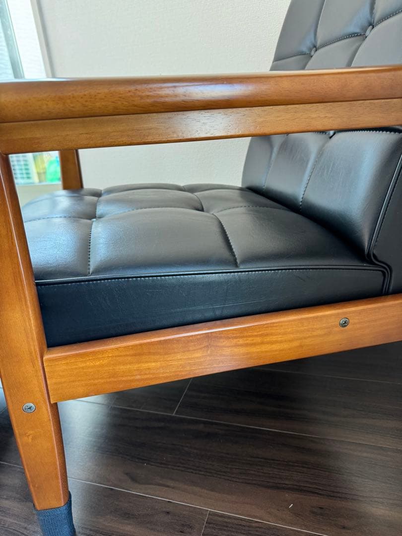 カリモク60 Kチェア 1シーター　オットマン