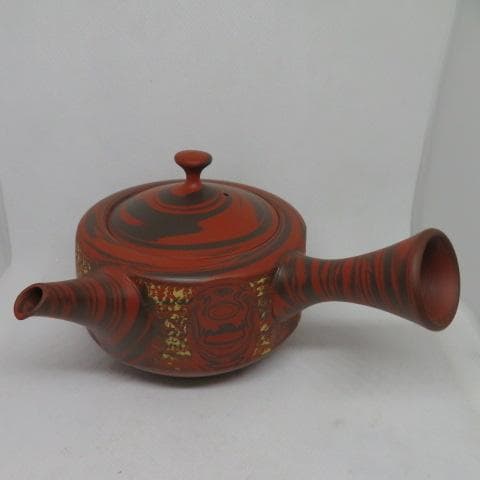 未使用 常滑焼 豊山造 茶注 急須 共箱