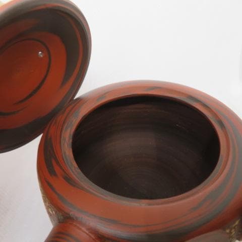 未使用 常滑焼 豊山造 茶注 急須 共箱