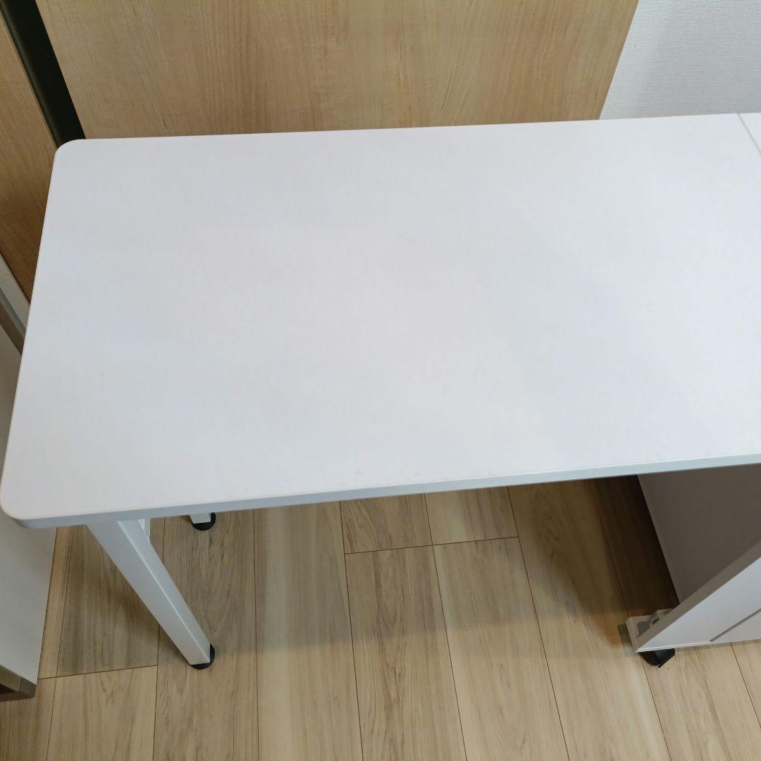 折りたたみネイルテーブル 白