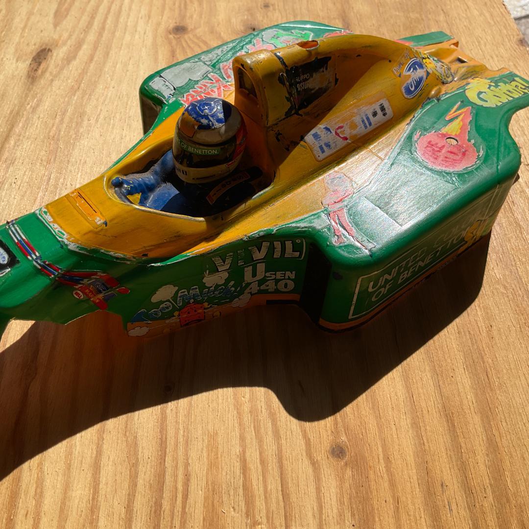 タミヤ F1 ベネトンB192 　ラジコン ＆プロポ 【故障・ジャンク品】