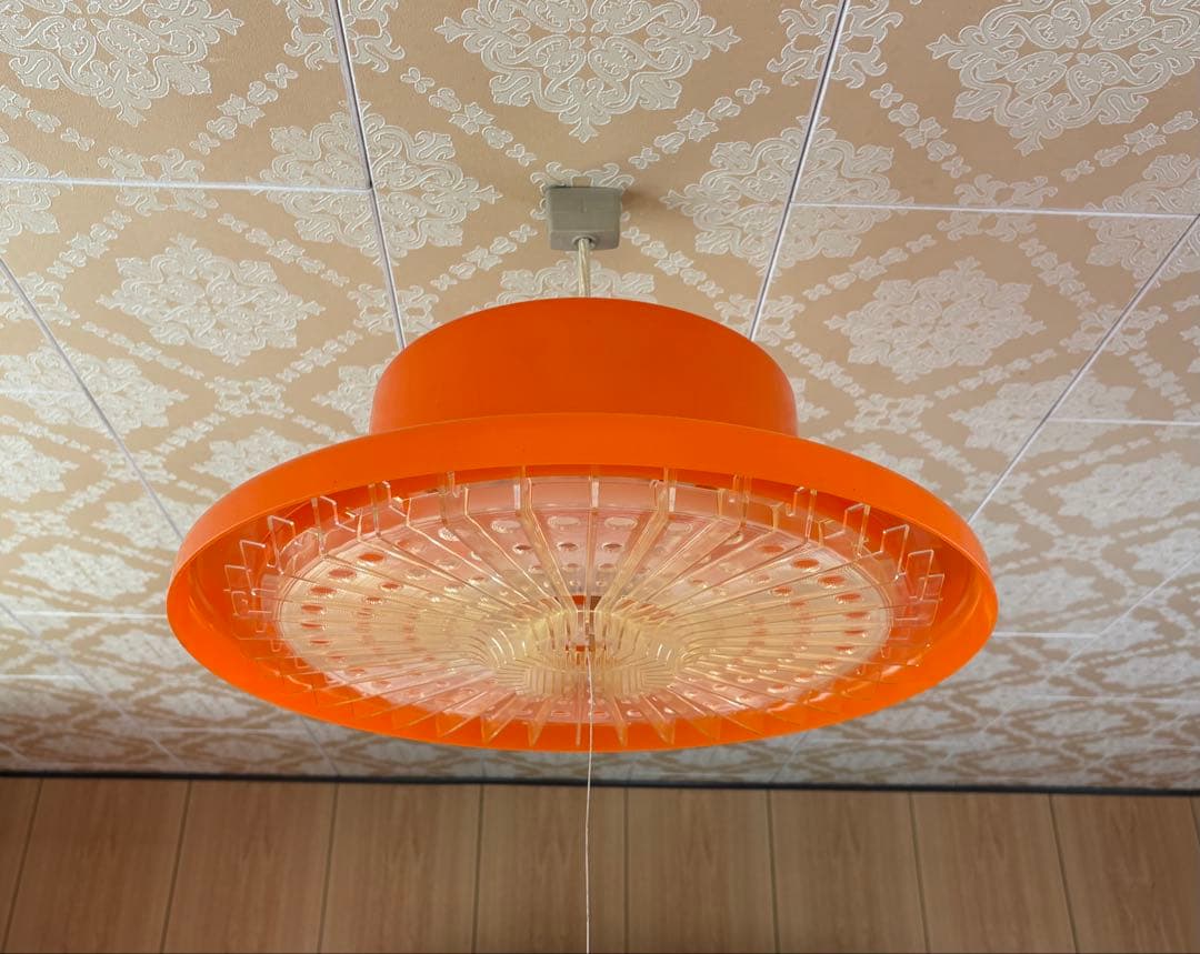 ナショナル（National） オレンジ レトロポップ／スペースエイジ 照明器具