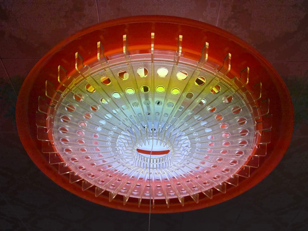 ナショナル（National） オレンジ レトロポップ／スペースエイジ 照明器具