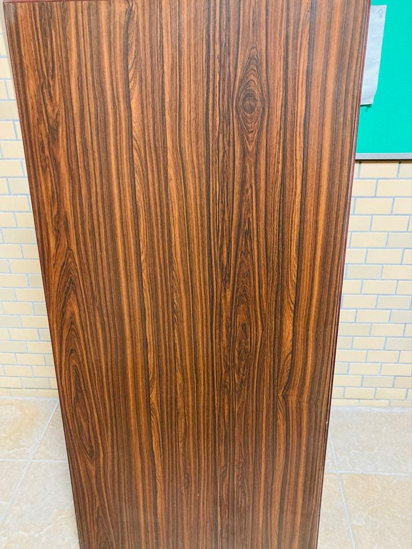 ダークブラウン　木製　テーブル　　　　購入した時　何十万　断捨離