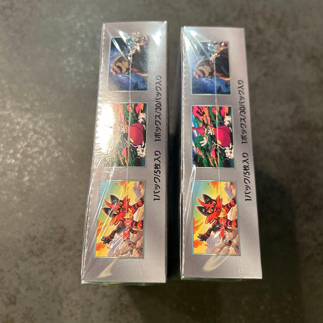 サイバージャッジ シュリンク付き 未開封 2 BOX ポケモンカード 引退品