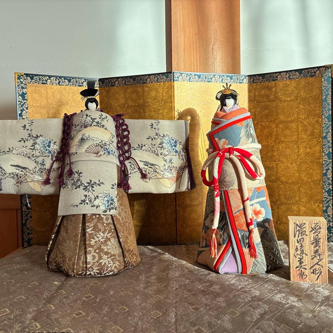 レア❗️雛人形　ルーブル・ルネッサンス認定名誉作家　無量寿人形作家　濃田綾美