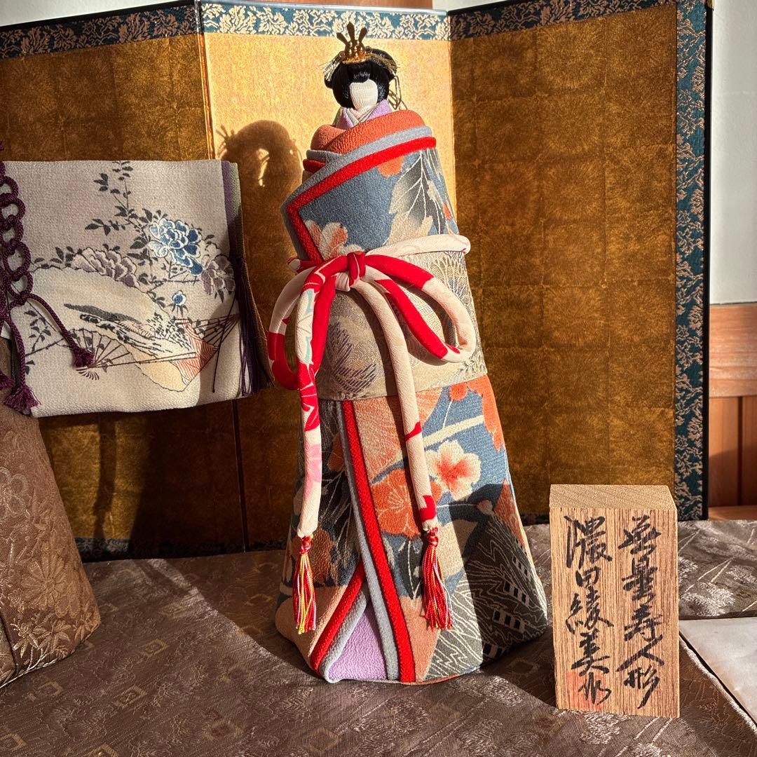 レア❗️雛人形　ルーブル・ルネッサンス認定名誉作家　無量寿人形作家　濃田綾美