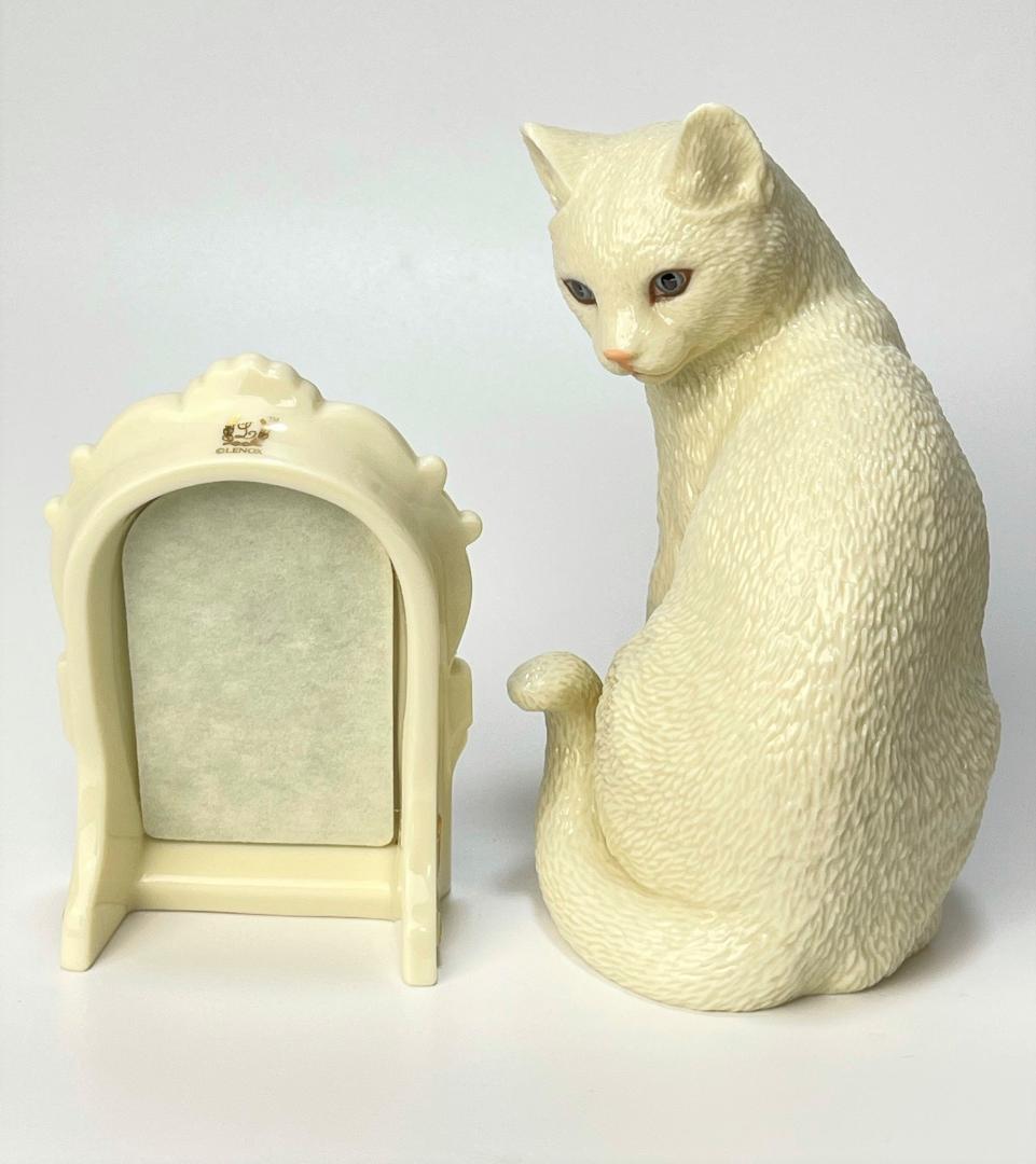 大きなサイズ レノックス 猫 フィギュリン admiration