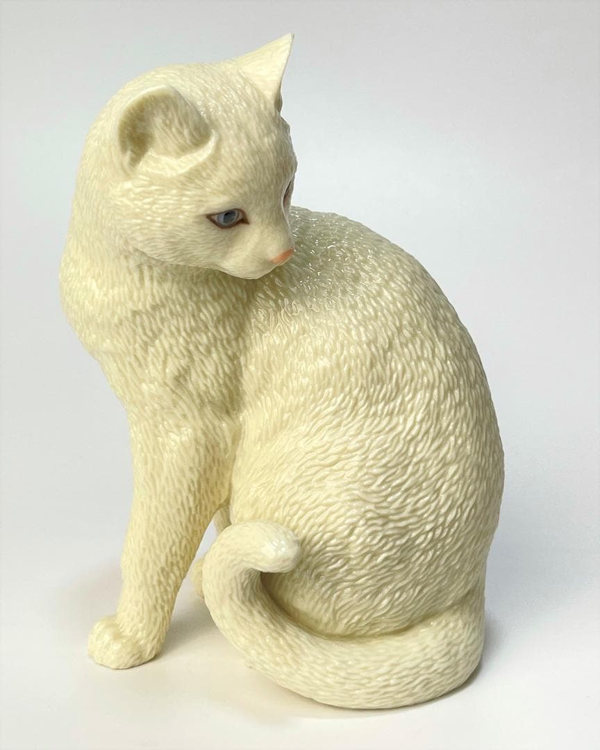 大きなサイズ レノックス 猫 フィギュリン admiration