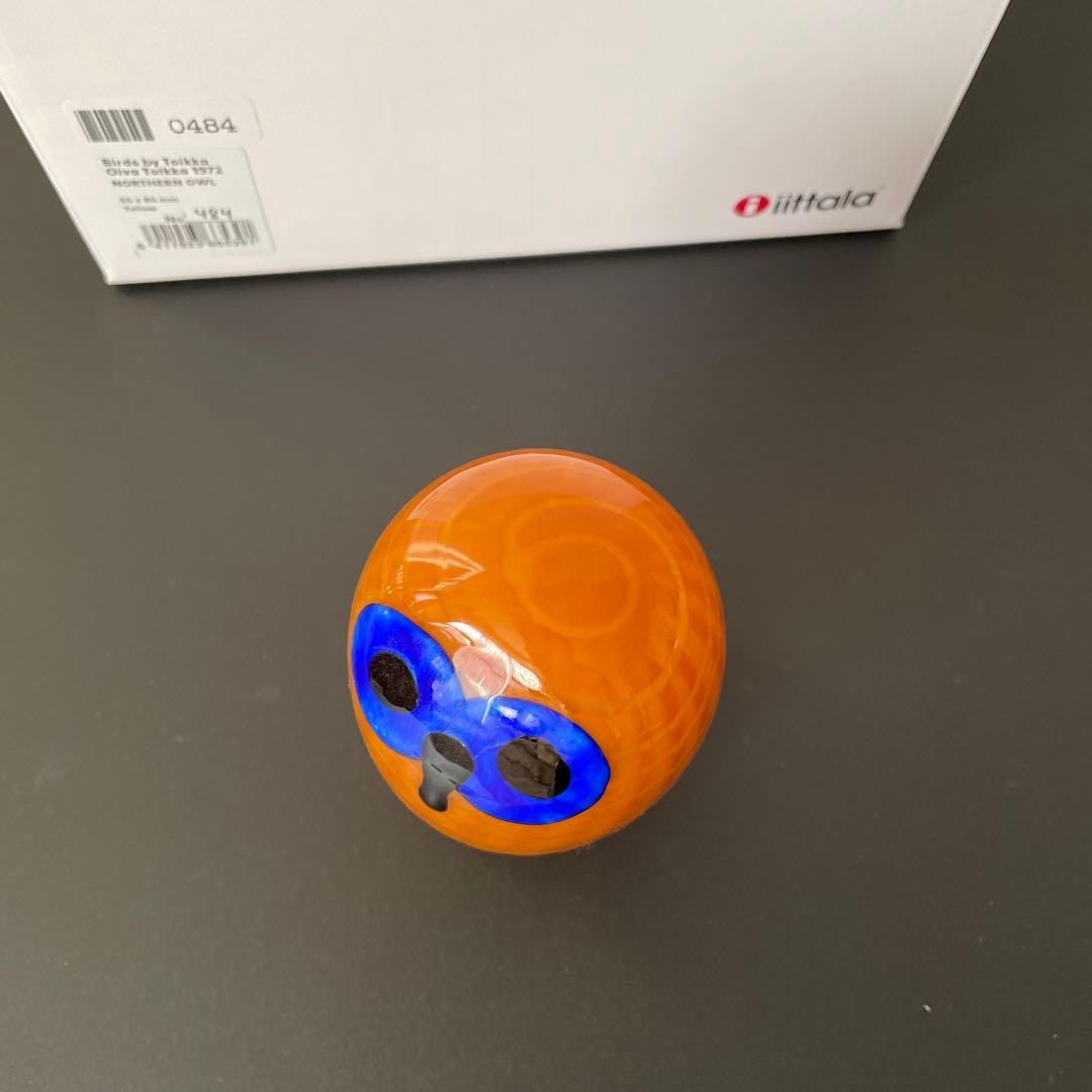 Northern Owl Yellow イッタラ バード　フクロウ