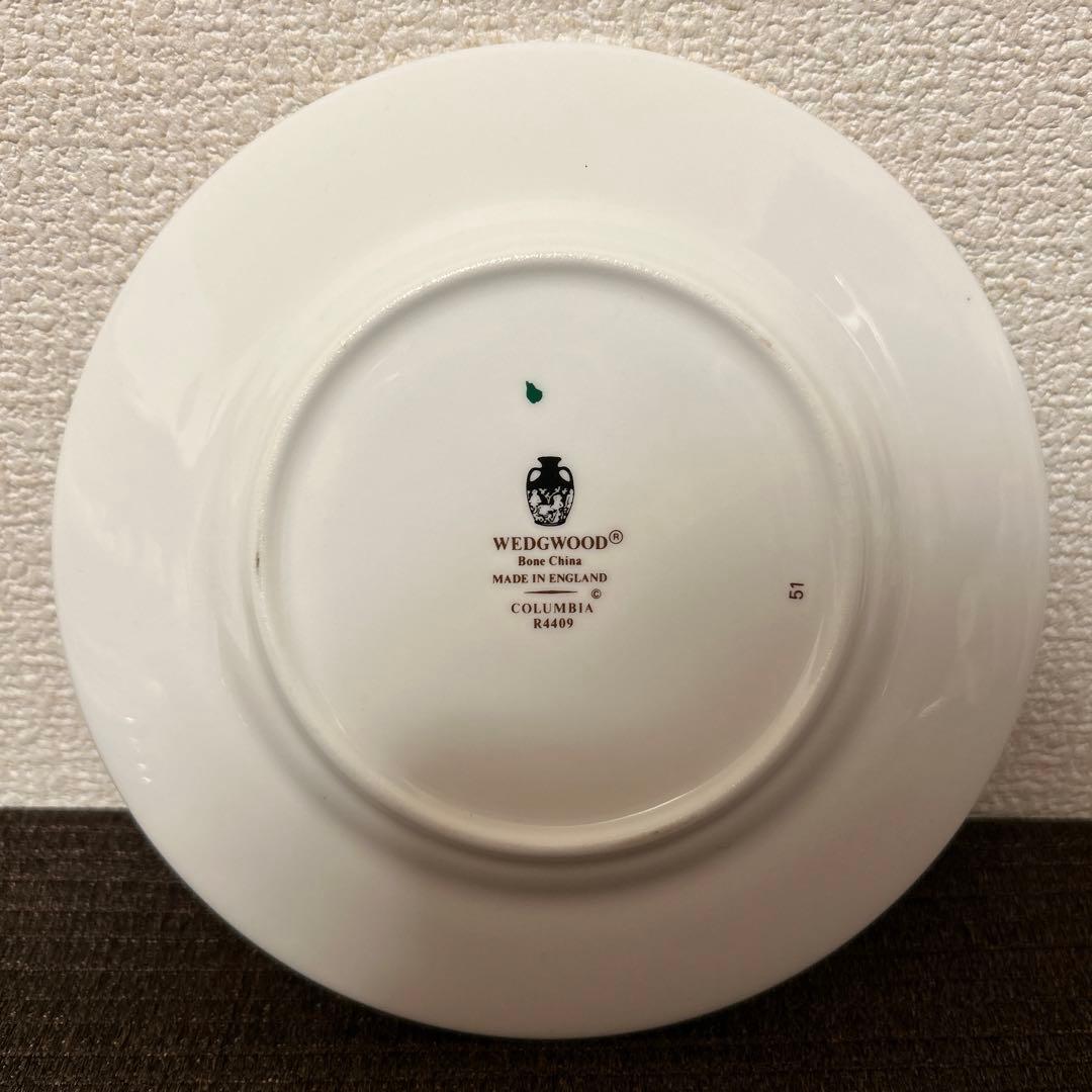 ウェッジウッド　コロンビア　セージグリーン　デザートプレート　15.5cm