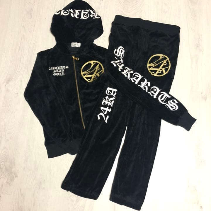 24karats ジャージ セットアップ 150 - メルカリ