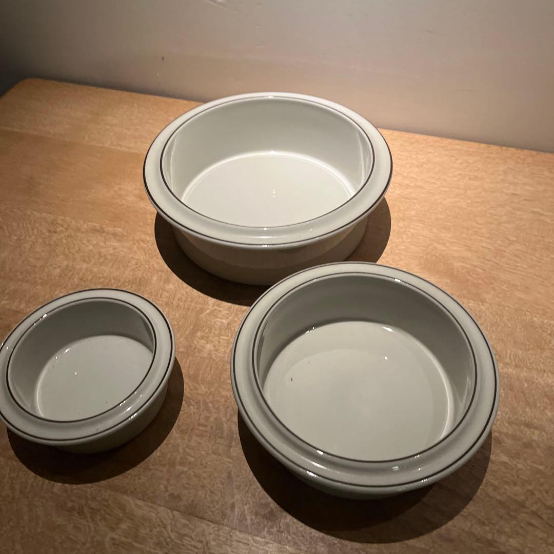 Arabia ボウル3点セット